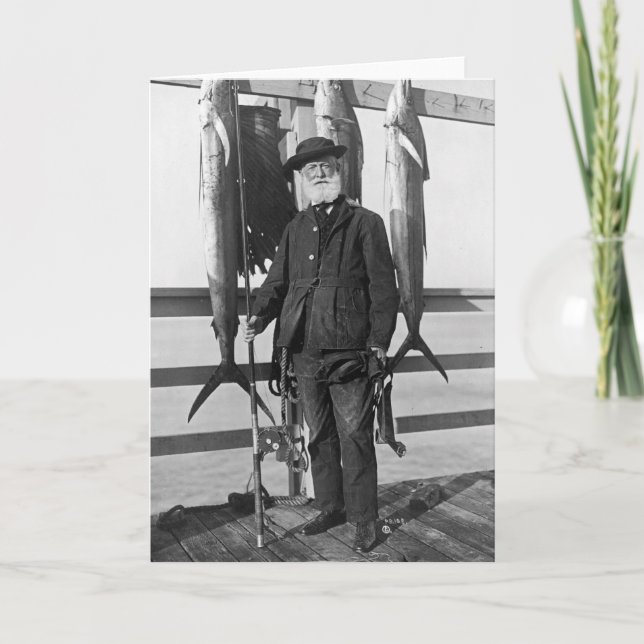 Deep Sea Fisherman, 1912 Card (Front)