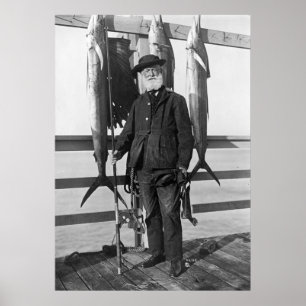 Deep Sea Fisherman, 1912 Poster