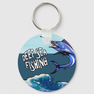 Deep Sea Fishing Keychain