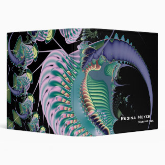 Deep Sea II · Fractal Art · Blue Binder