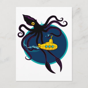 Deep Sea Traffic Postcard