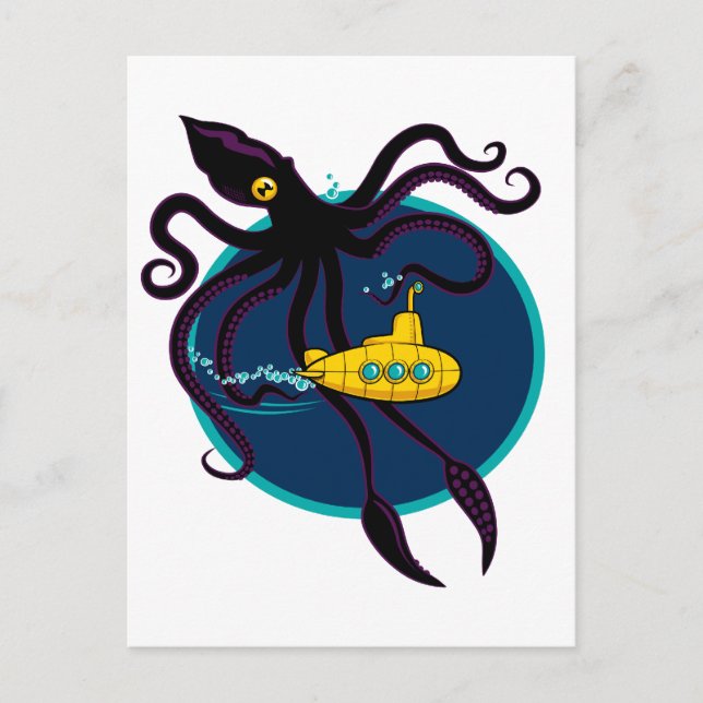 Deep Sea Traffic Postcard (Front)