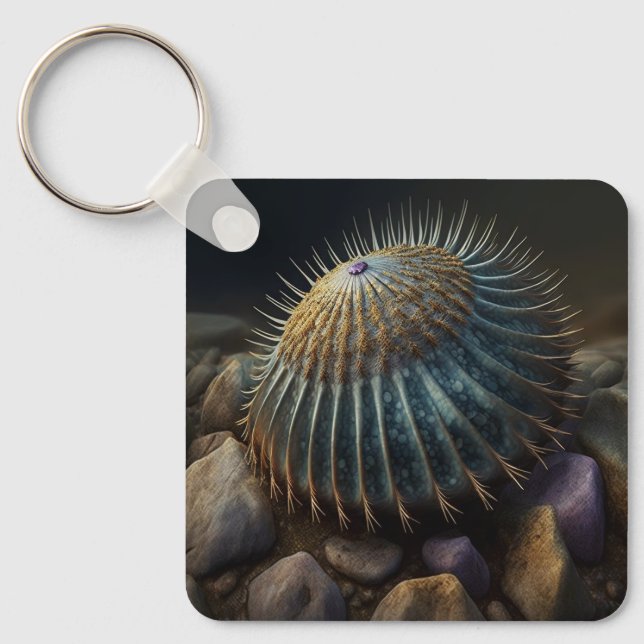 Deep Sea Urchin Keychain (Front)
