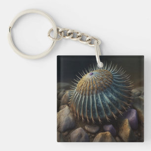 Deep Sea Urchin Keychain