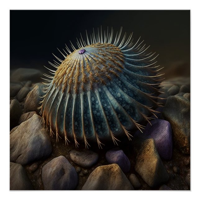 Deep Sea Urchin Poster (Front)