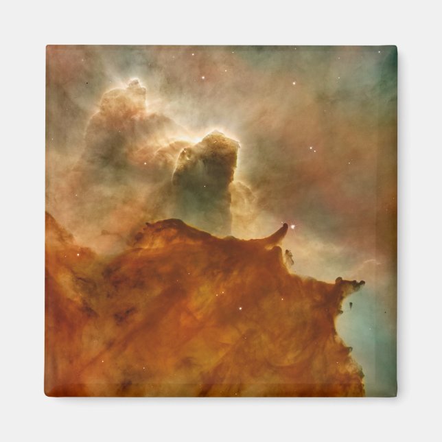 Deep Sky Nebula Space Photo Magnet (Front)
