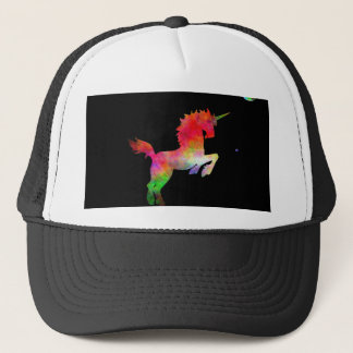 Deep Space Multi-hued Unicorn Trucker Hat