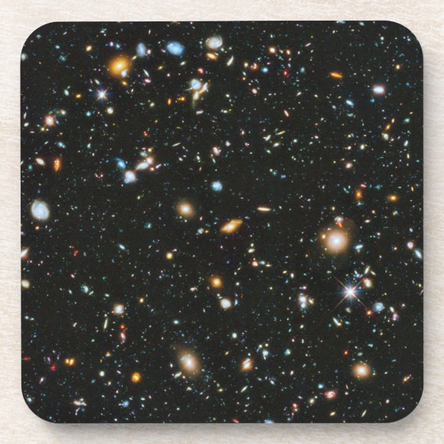 Deep Space Stars and Galaxies Coaster (Front)