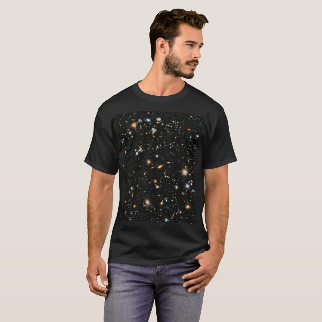Deep Space Stars and Galaxies T-Shirt (Front Full)