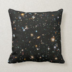 Deep Space Stars and Galaxies Throw Pillow
