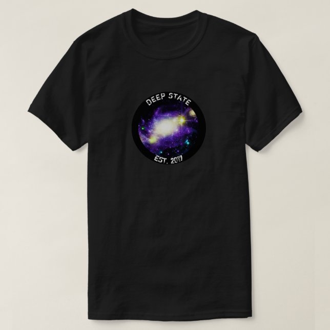 DEEP STATE EST. 2017 T-Shirt (Design Front)