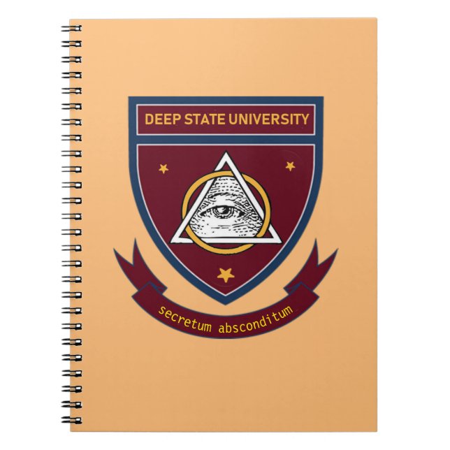 deep state university notebook (Front)