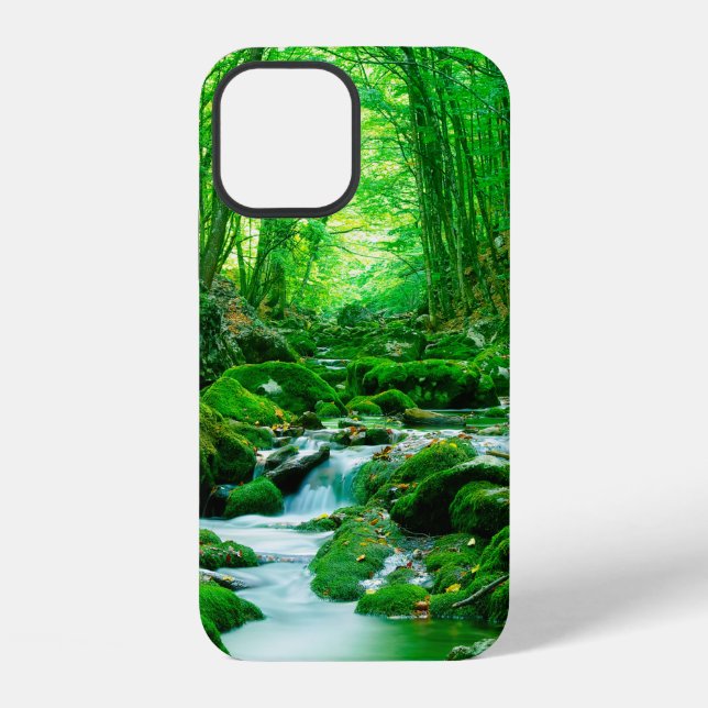Deep summer woodforest,backwoods,deep,depth,flow,l iPhone case (Back)