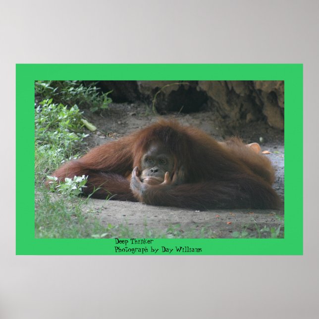 Deep Thinker Poster (Front)