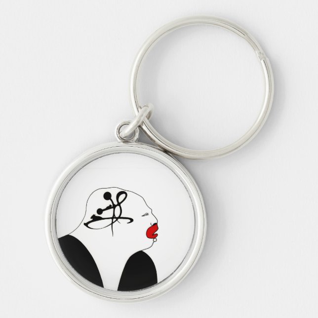 Deep Thinking Keychain (Front)