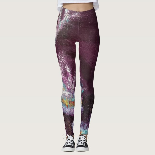 Deep Thought Leggings (Front)