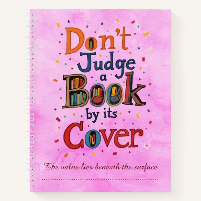 Deep & Thought-Provoking Notebook (Front)