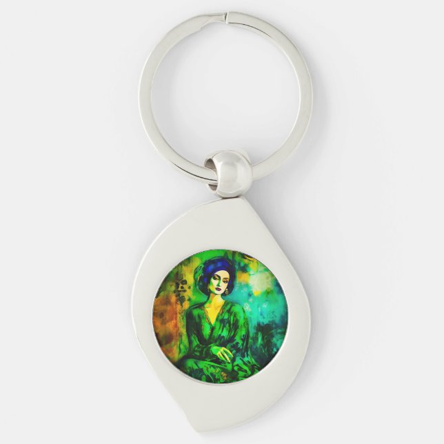 Deep Thoughts  Keychain (Front)