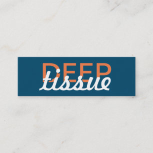 deep tissue massage punch card