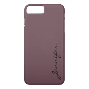 Deep tuscan red colour background Case-Mate iPhone case