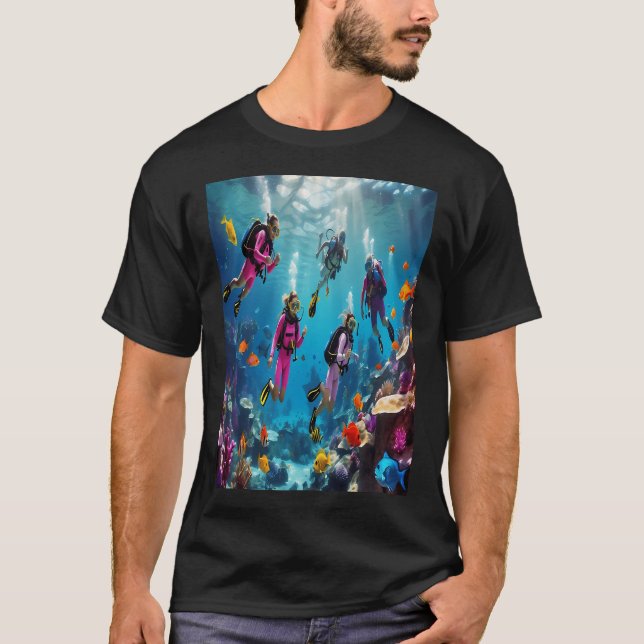 deep under the ocean T-Shirt (Front)