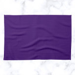 Deep Violet Solid Colour Kitchen Towel<br><div class="desc">Deep Violet Solid Colour</div>