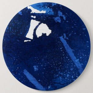 "Deep Water 4" Abstract Art Button