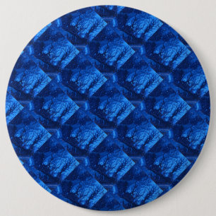 "Deep Water 6" Abstract Art Button