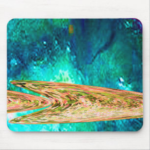 Deep water gold fish mouse pad