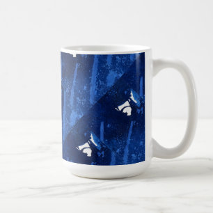 "Deep Waters #3 Tiled" Abstract Design Mug