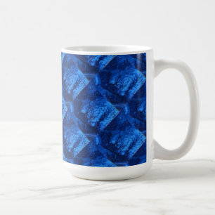 "Deep Waters #6 Tiled" Abstract Design Mug