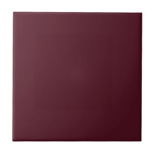 Deep Wine Magenta -- Dark Pink Solid Colour Tile