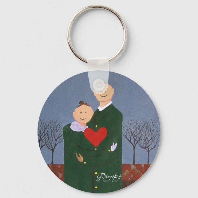 Deep Within My Heart Keychain (Front)