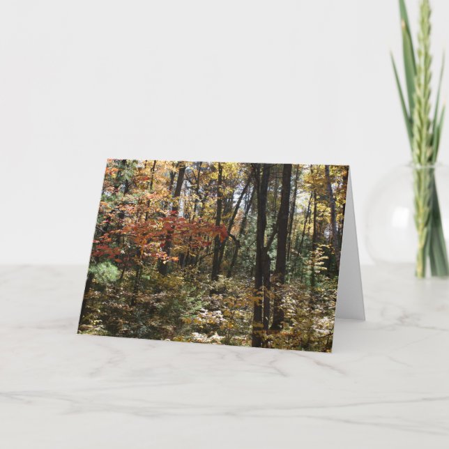 Deep Woods Beauty Card (Front)