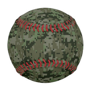 Deep Woods Digital Camo Camouflage Customizable Baseball