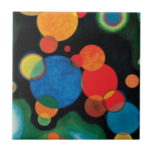 Deepened Impulse by Wassily Kandinsky Tile