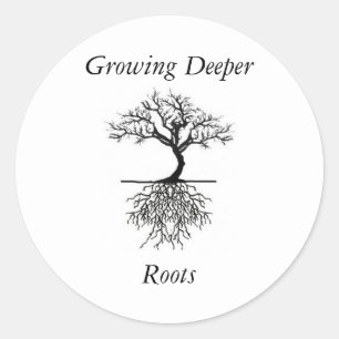 Deeper Roots Stickers