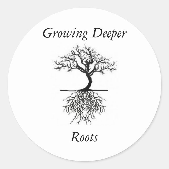 Deeper Roots Stickers (Front)