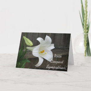 Deepest Sympathies! Card