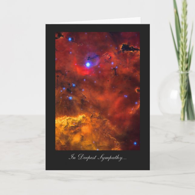 Deepest Sympathy, Bereaved, Card (Front)