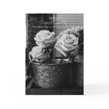 Deepest Sympathy Card- Original Photography
