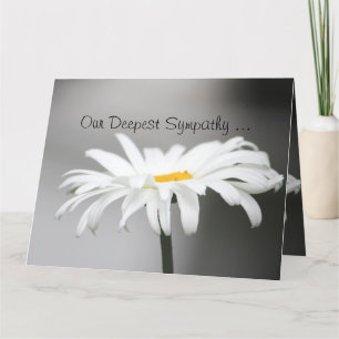 Deepest Sympathy Note Card