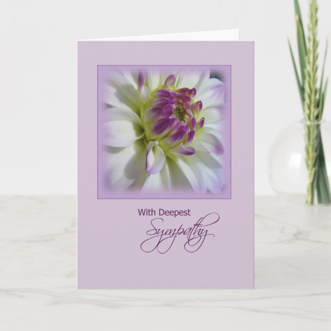 Deepest Sympathy, Suicide Card (Front)