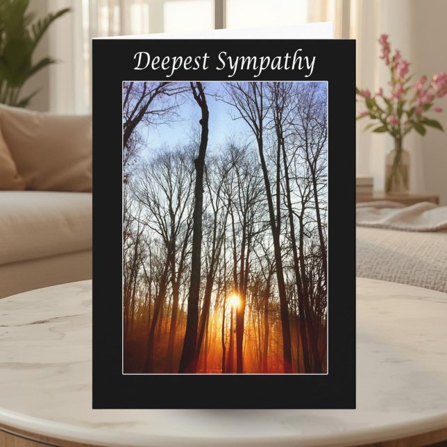 Deepest Sympathy Sunrise Card (Creator Uploaded)