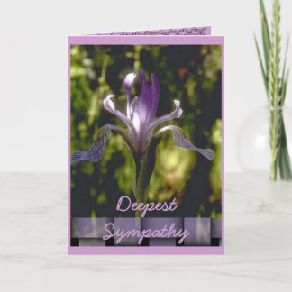 Deepest Sympathy Thank You Card