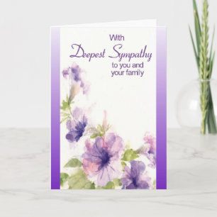 Deepest Sympathy to the Family Card