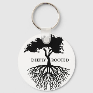 Deeply Rooted Keychain