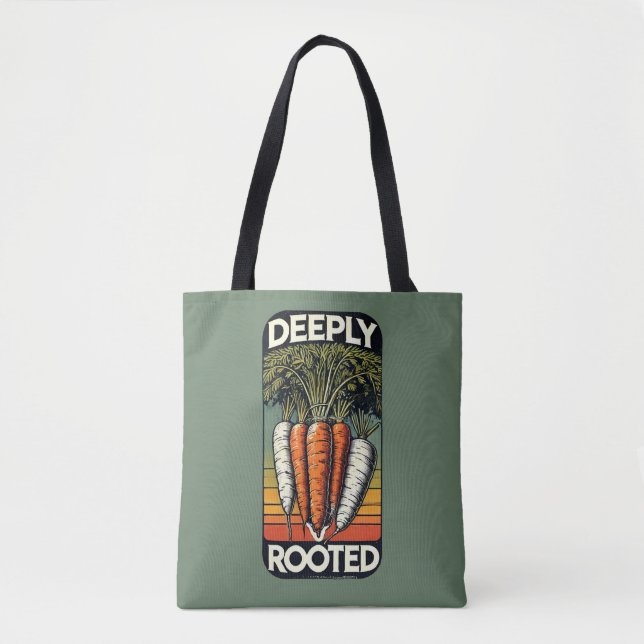Deeply Rooted Root Vegetables Farm                 Tote Bag (Front)