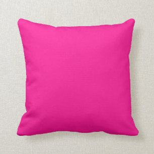 DeepPink Throw Pillow