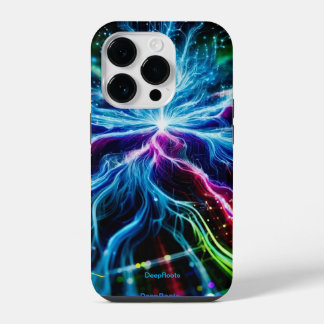 DeepRoots a digital world in cyberspace iPhone 14 Pro Case